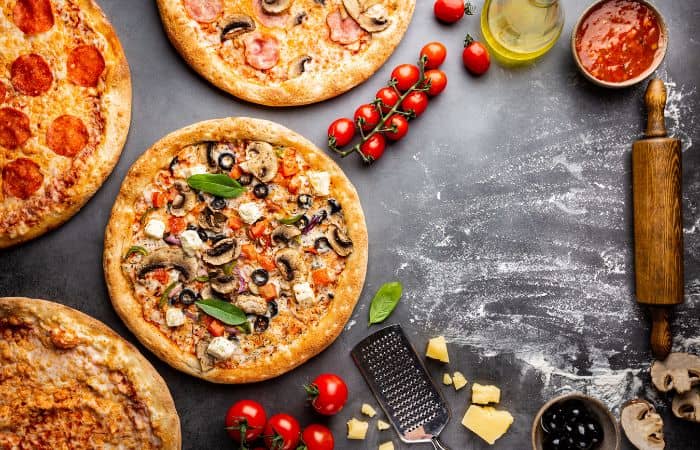 Pizza Dough toppings