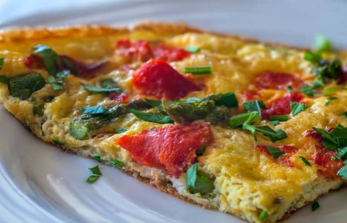 Smoked Salmon and Boursin Cheese Frittata