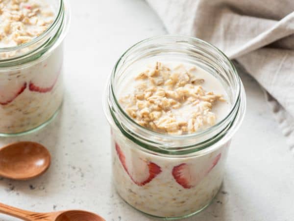 Four Overnight Oatmeal Smoothies